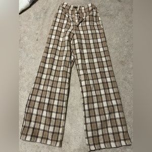 Plaid pants